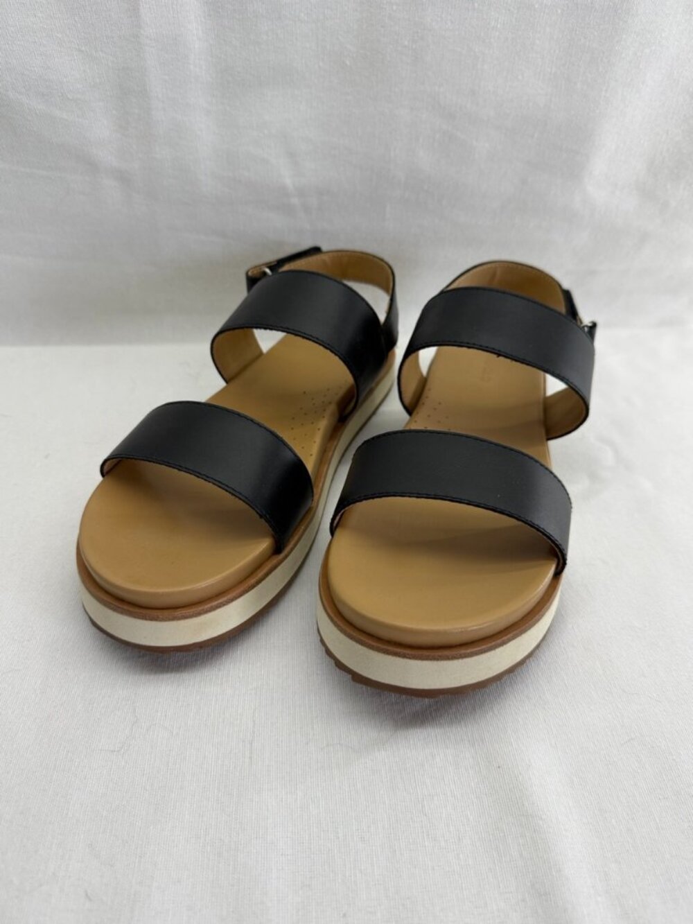 Nisolo Flatform Sandal 2.0 Black - 9.5
